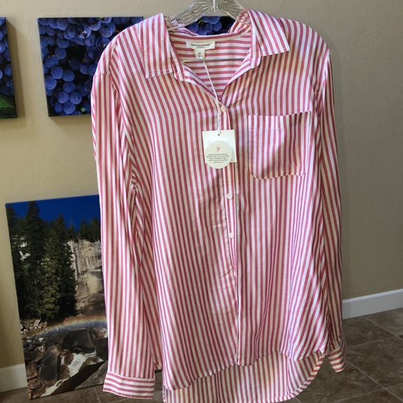 Soft Long Sleeve Top by beach lunch lounge US L - Picture 8 of 11